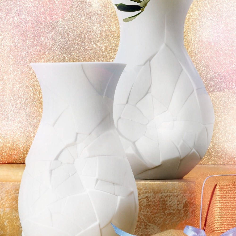 Rosenthal Vase of Phases Weiss matt Vaso h 21,2 cm in Porcellana bianca