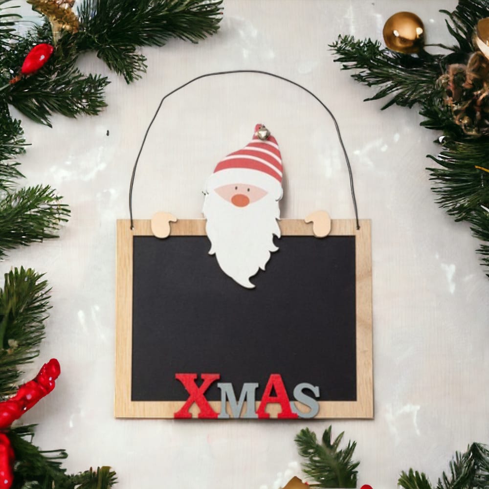 Cuorematto Decorazione Lavagna Babbo Natale Regalo Natale Christmas