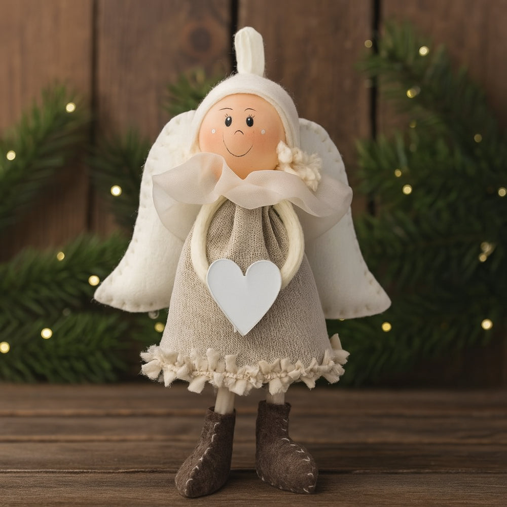 Angelo artigianale in stoffa e foam – Collezione Angeli di Dani – Le Favole Living
