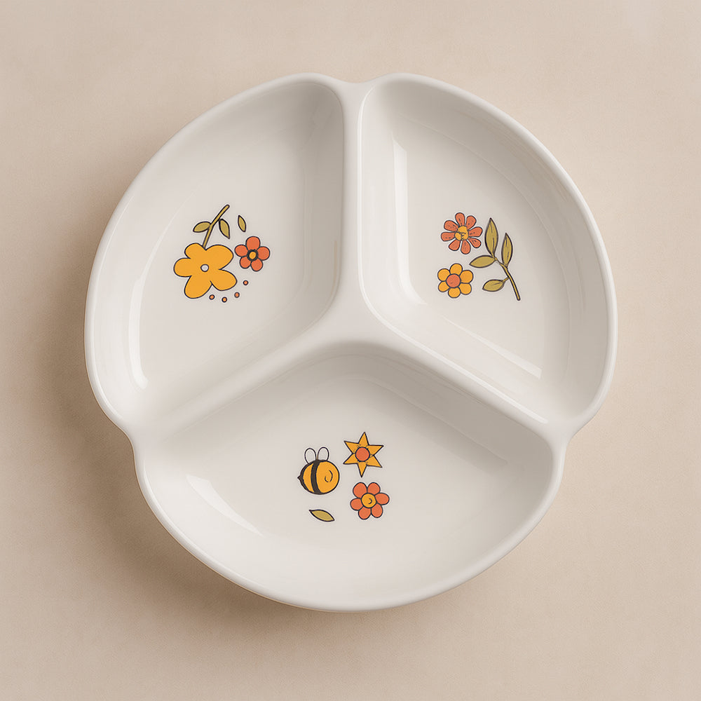 Antipastiera in ceramica Cuorematto MR.BEE Ø22 cm – simpatica e utile – Le Favole