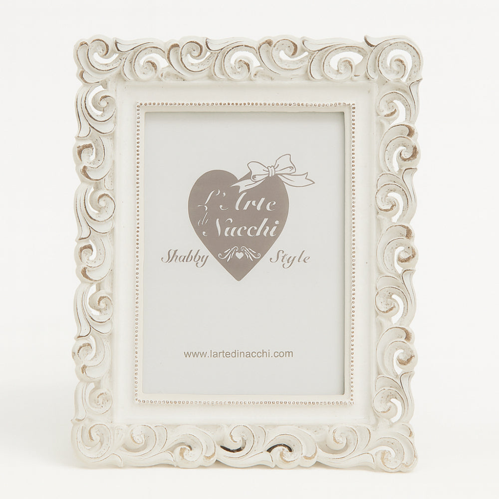 Arte di Nacchi Cornice Portafoto Marmorina 22.5x17 cm