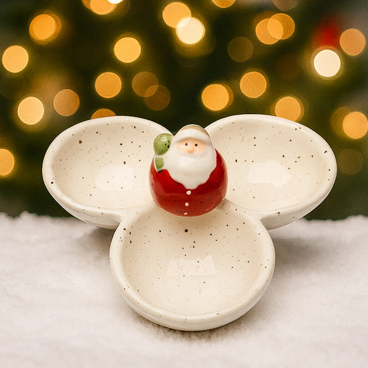 Babbomatto Antipastiera Babbogrigio in Ceramica - 16x15x8 cm