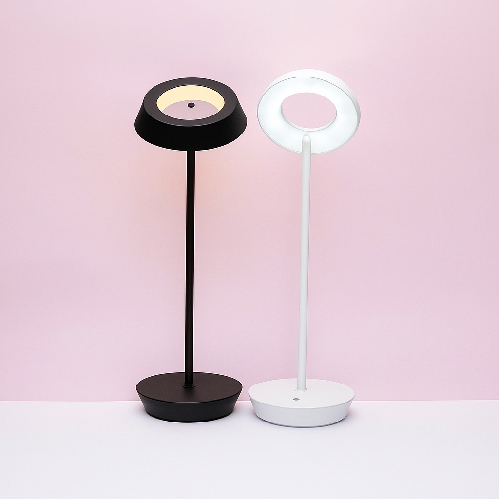 Cuorematto Lampade LED ricaricabile 2 ass. -cm 41 H F1122