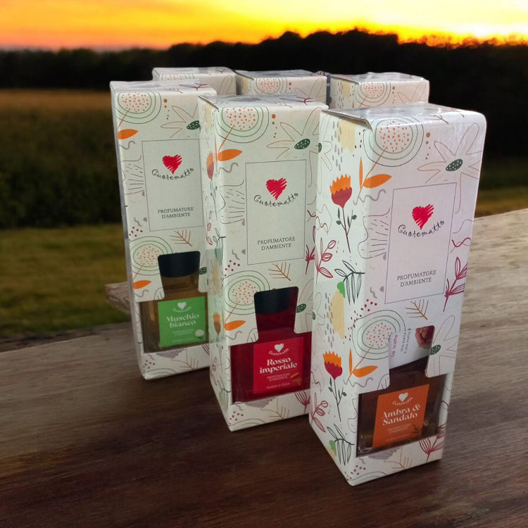 Cuorematto Profumatore Ambiente - 100ml / 200ml - 6 Fragranze Assortite