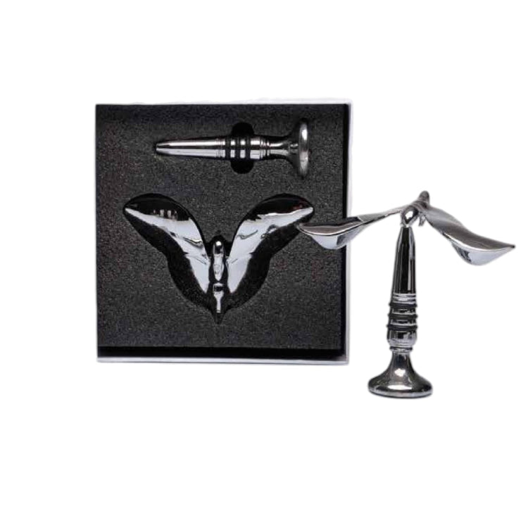 Cuorematto Set Sommelier Farfalla Tappo Versavino Cavatappi D9013 D9014