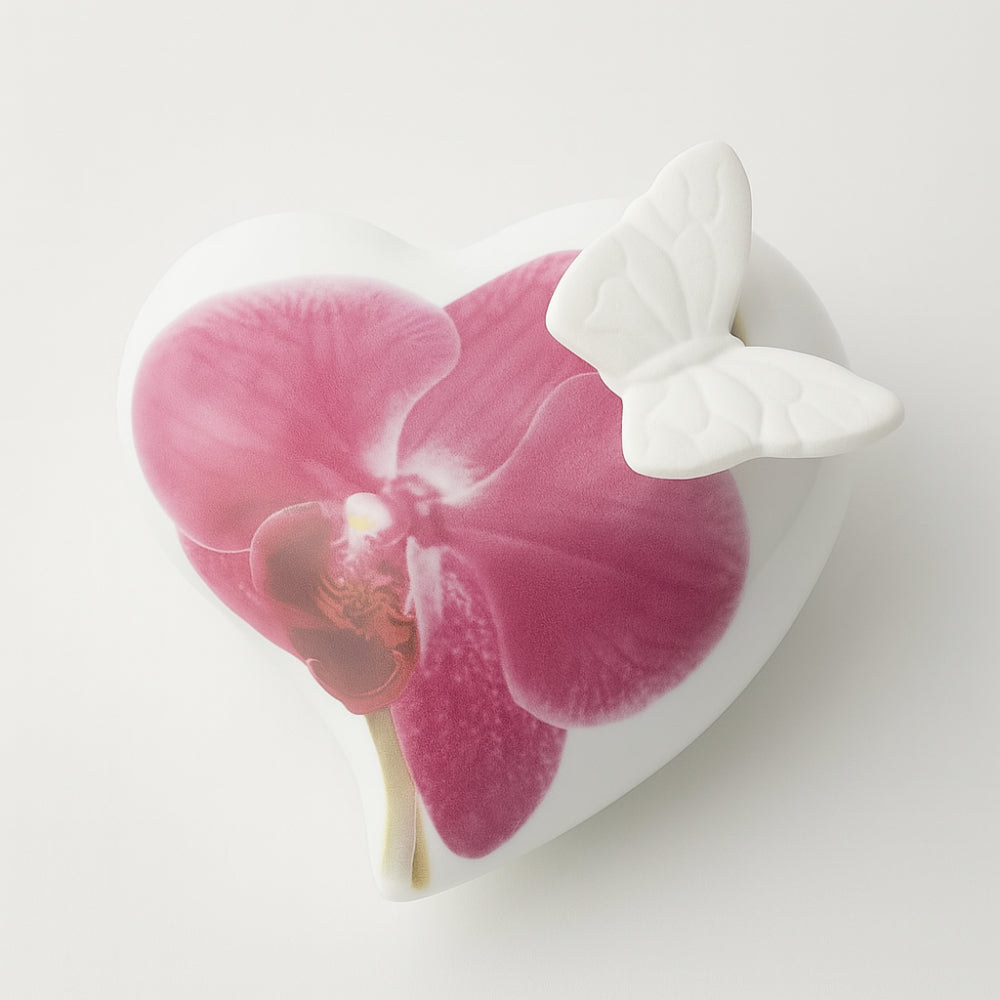 Diffusore Ceramiche Viva porcellana farfalla H 10,5 cm profumatore decorativo