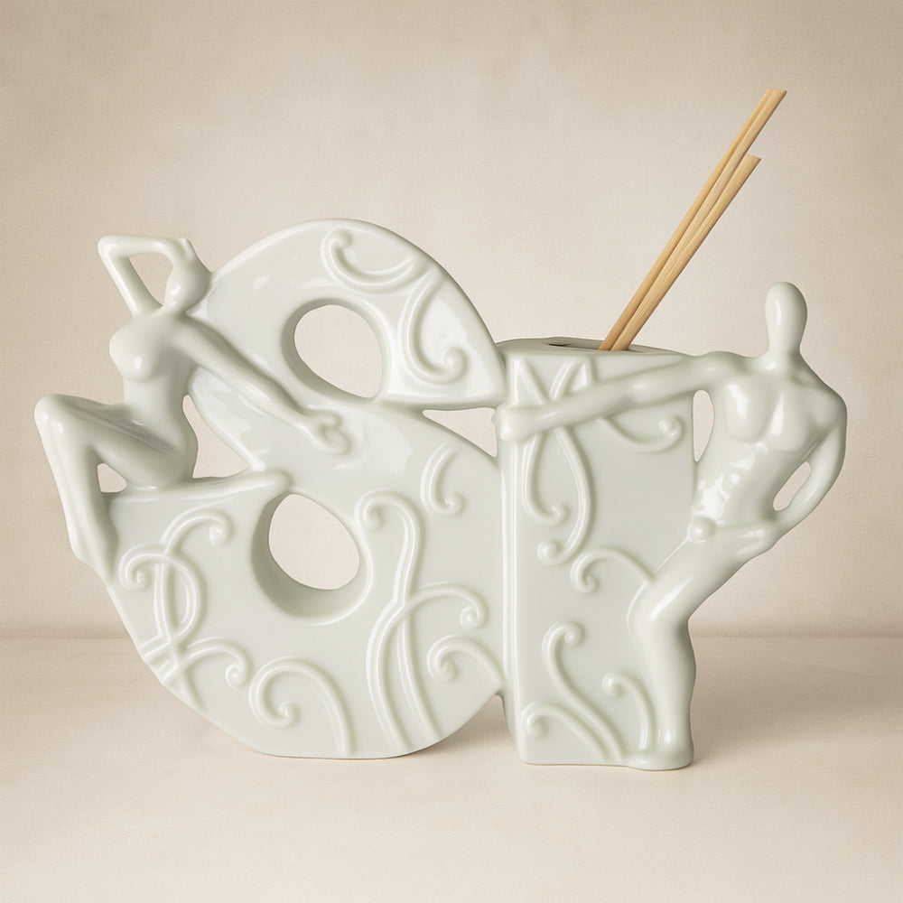 Diffusore Fashion 12x17cm in porcellana Ser made in Italy