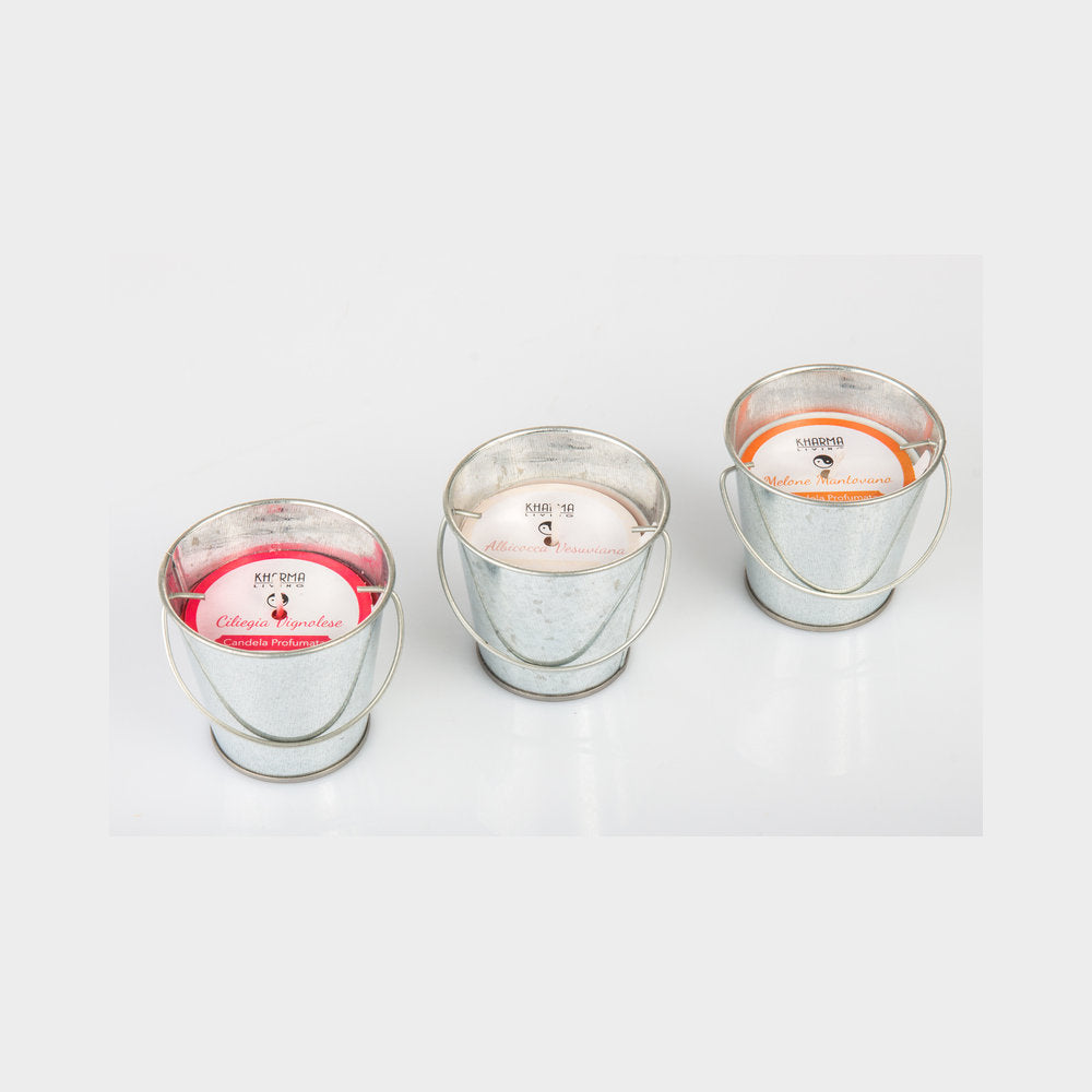 Emmebi Kharma Living Set 3 Secchio Candela 3 Profumazione G3594