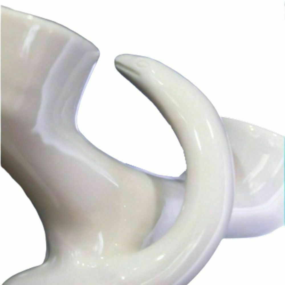 F.Lli Majello Porta Candele Capodimonte Serpente Caduceo In Porcellana AnimalierF.Lli Majello Porta Candele Capodimonte Serpente Caduceo In Porcellana Animalier