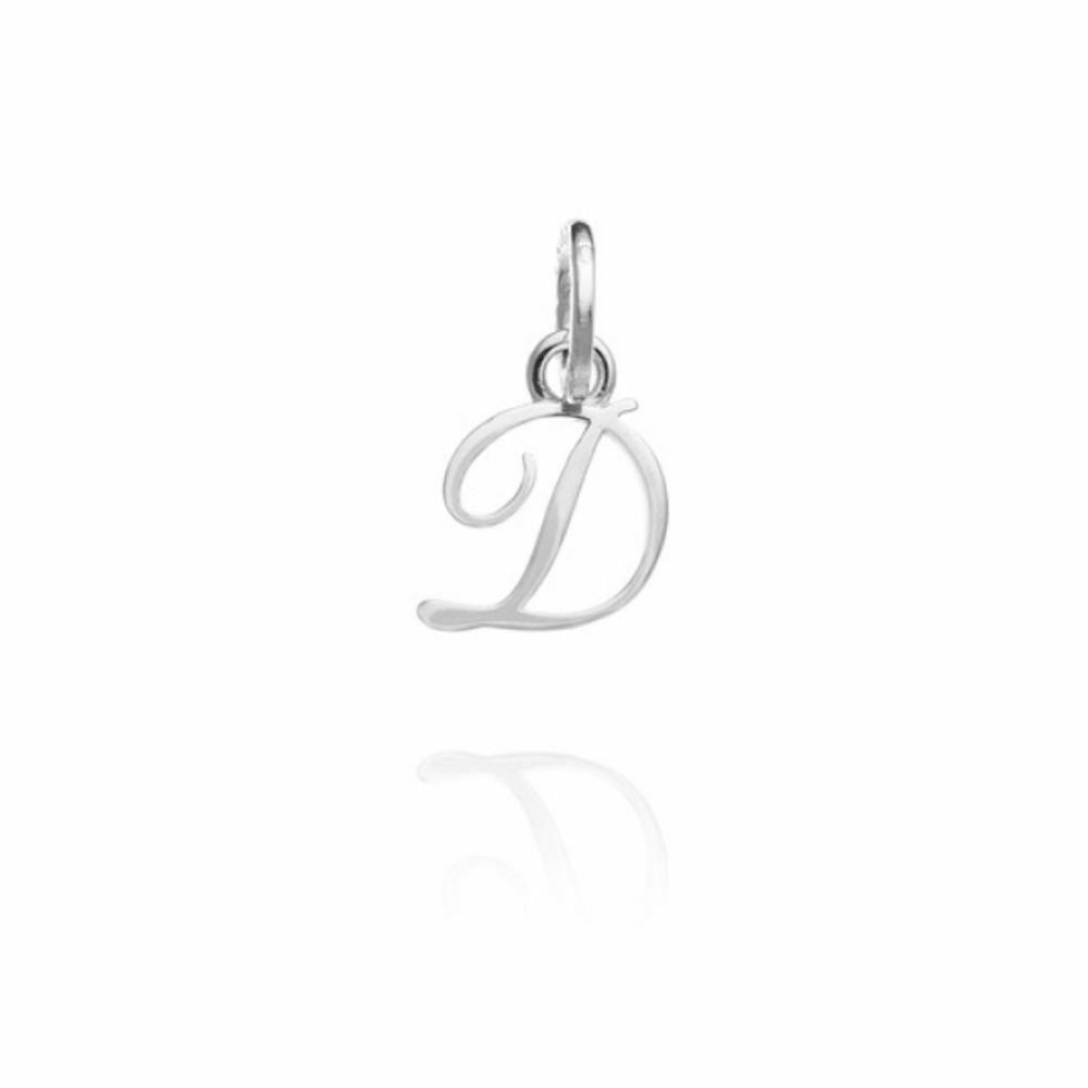 Giovanni Raspini Charm Lettera Juliet Corsivo "D" Charms In Argento 925 - Art. 10723