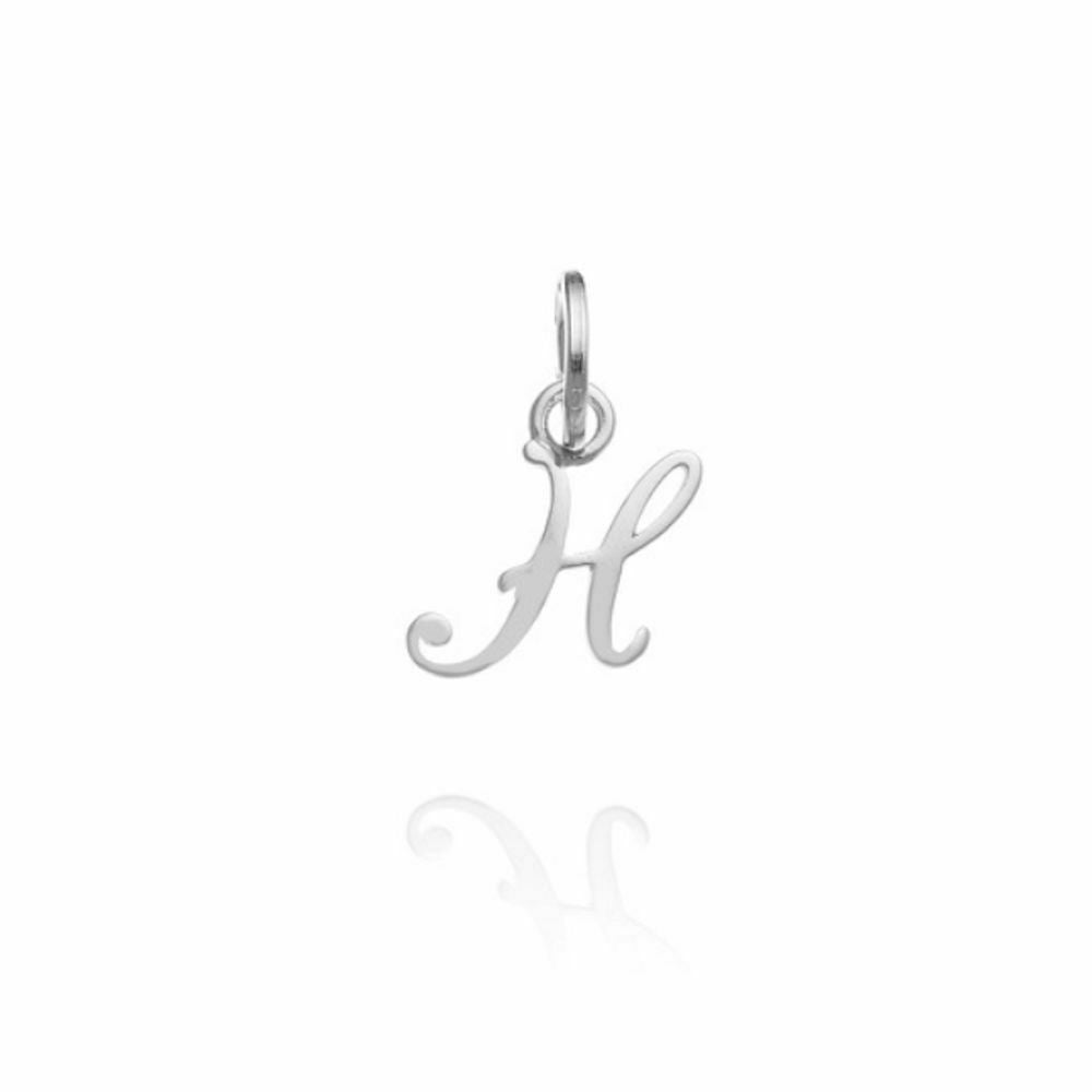 Giovanni Raspini Charm Lettera Juliet Corsivo "H" Charms In Argento 925 Ar 10727
