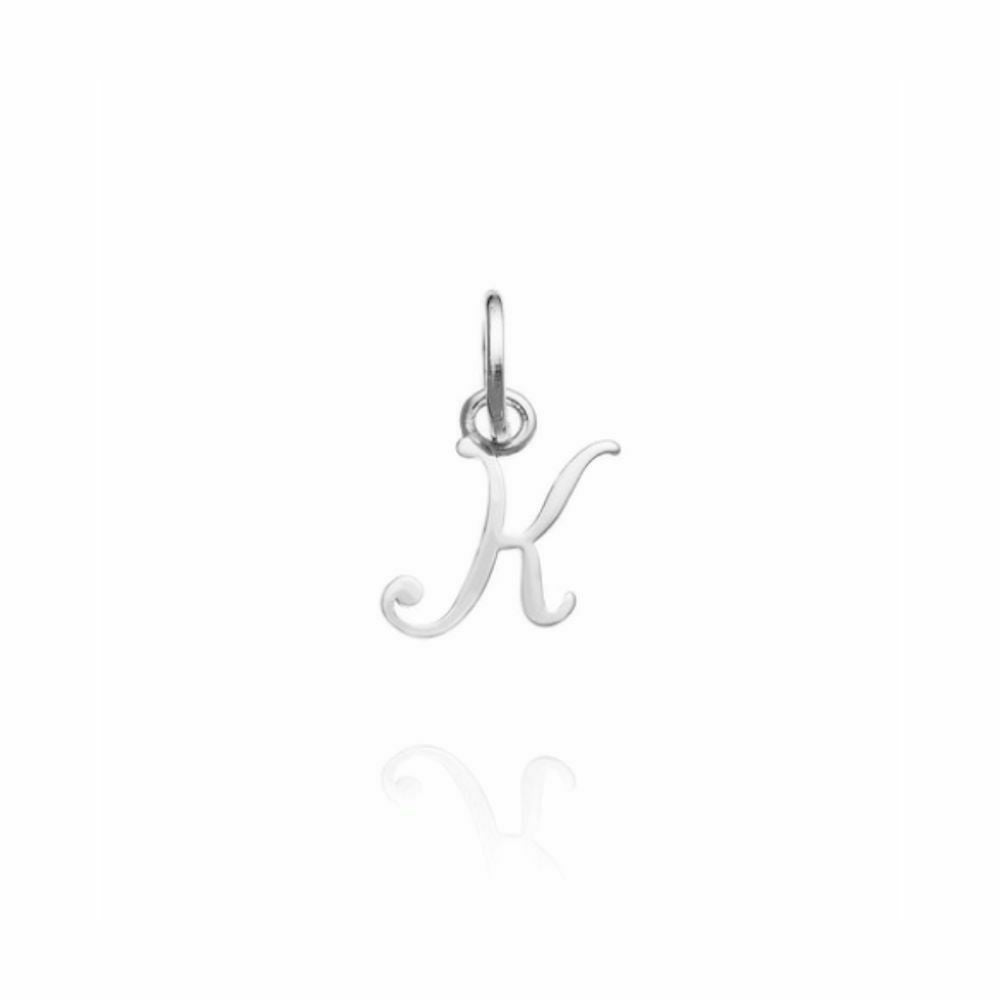 Giovanni Raspini Charm Lettera Juliet Corsivo "K" In Argento 925 - Art. 10730