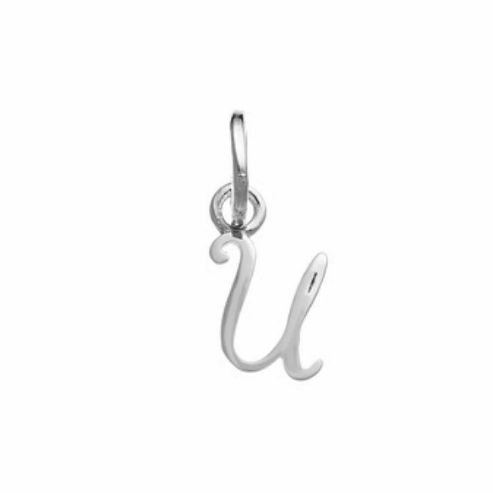Giovanni Raspini Charm Lettera Juliet Corsivo "U" Charms In Argento 925 - Art. 10740