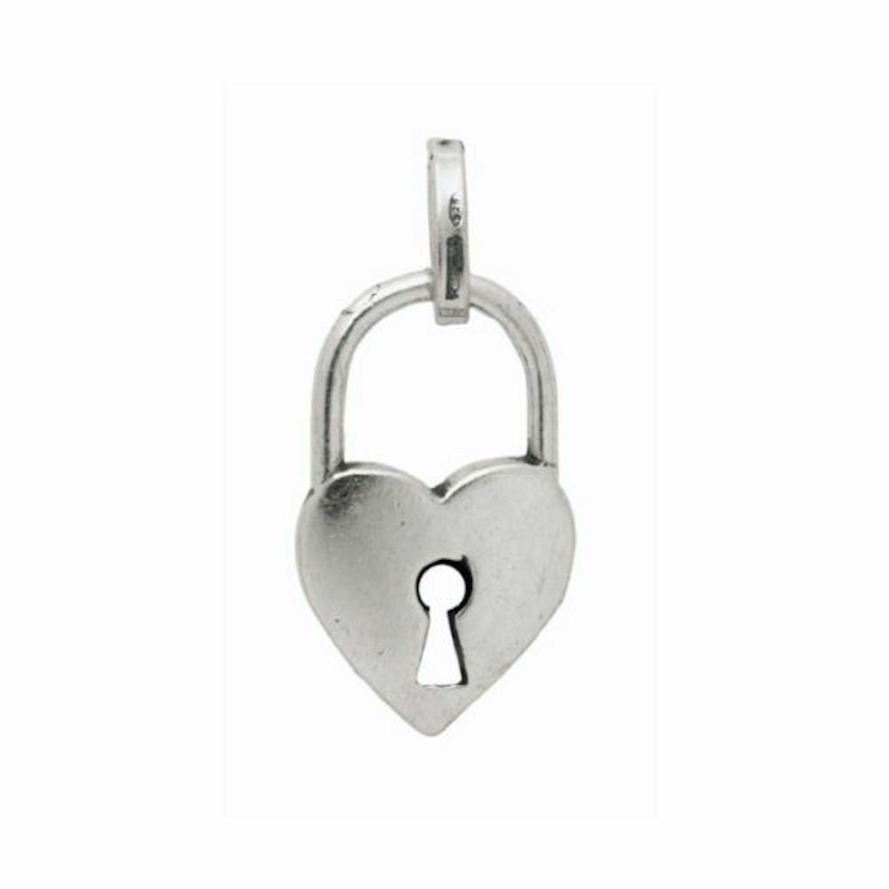 Giovanni Raspini Charm Lucchetto Cuore in Argento 925 - Art. 6238