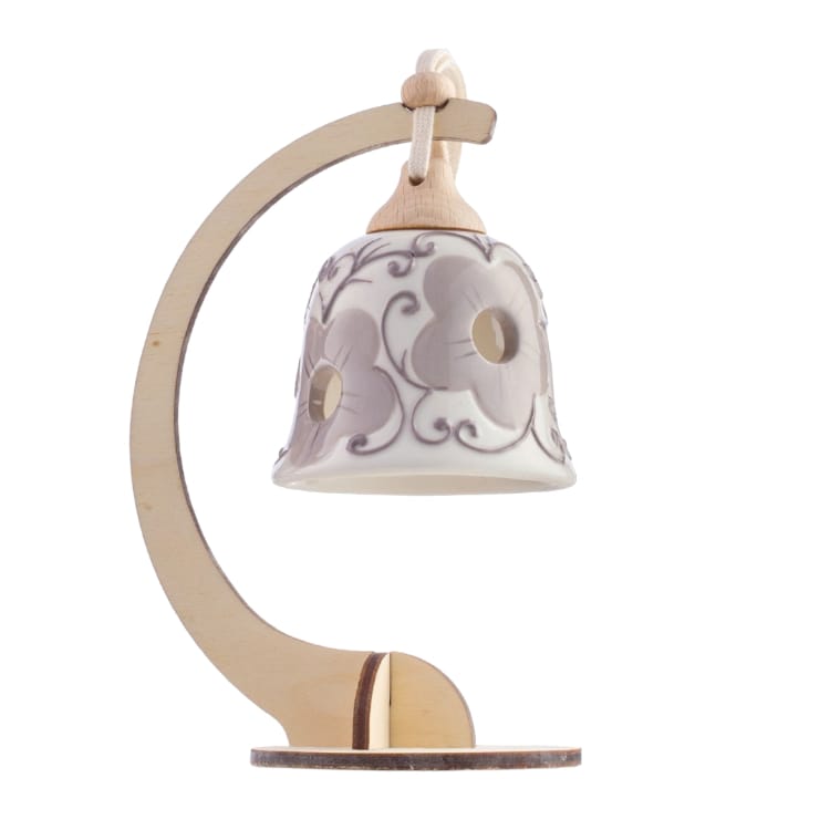Gli Alberelli Campanelline Profumate 13x16Cm Porcellana di Capodimonte Made In Italy