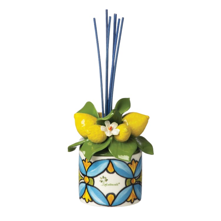 Gli Alberelli Diffusori Decoro Positano in Ceramica Made In Italy