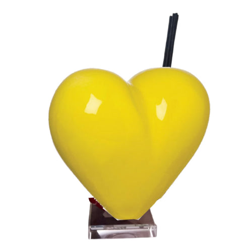 Gli Alberelli - Diffusore Cuori in Capodimonte con Base Varie Misure e Colori