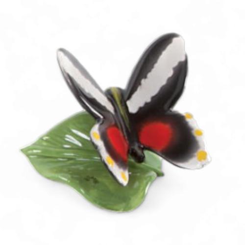 Gli Alberelli Farfalla in ceramica di Capodimonte 6x9cm B