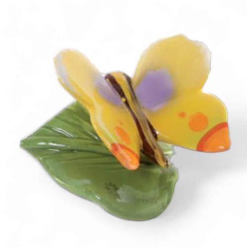 Gli Alberelli Farfalla in ceramica di Capodimonte 6x9cm C