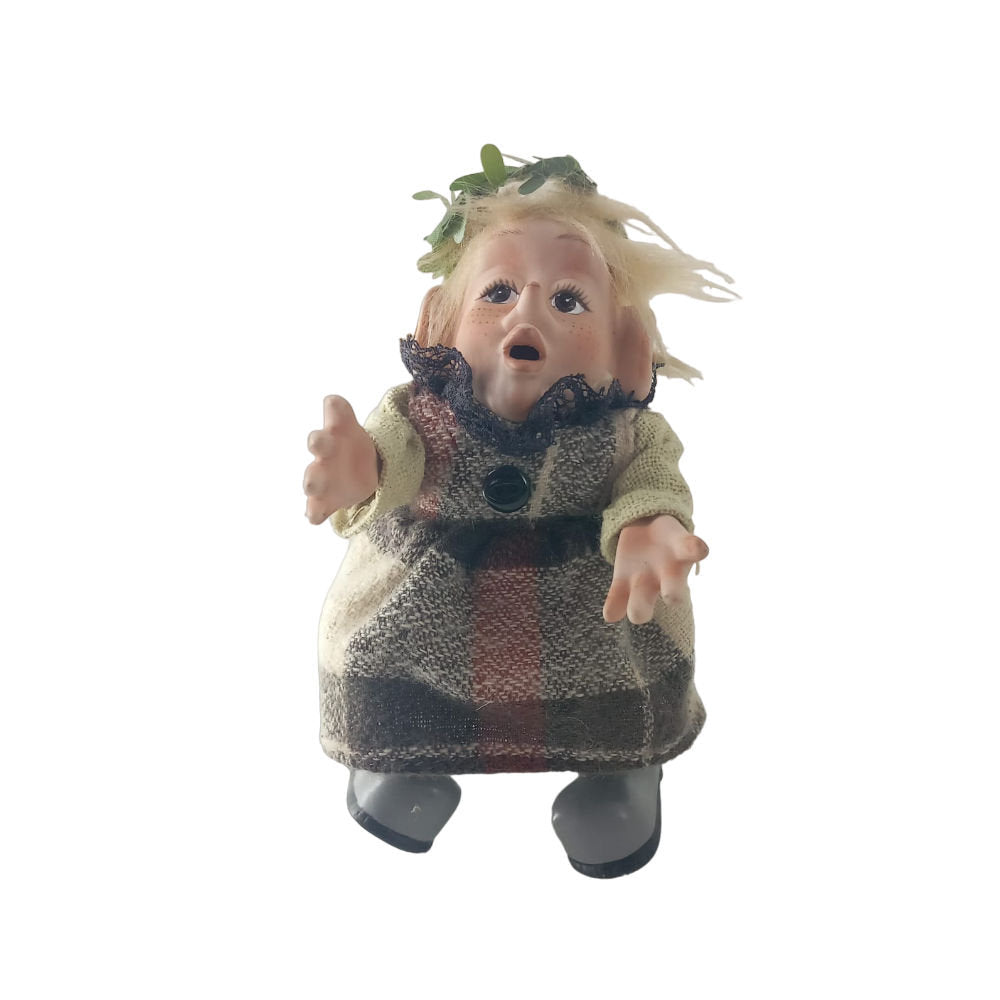 Il Bosco Incantato di Sala Gnomi e Folletti da Collezione H.13x7 cm