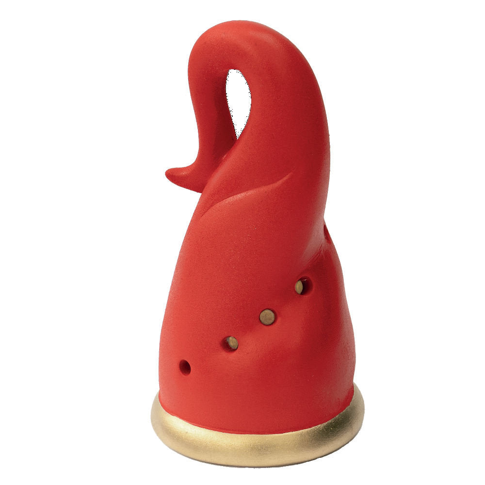 Ilary Queen Cappello Corno Rosso e con Led Interno Babbo Natale IQN807