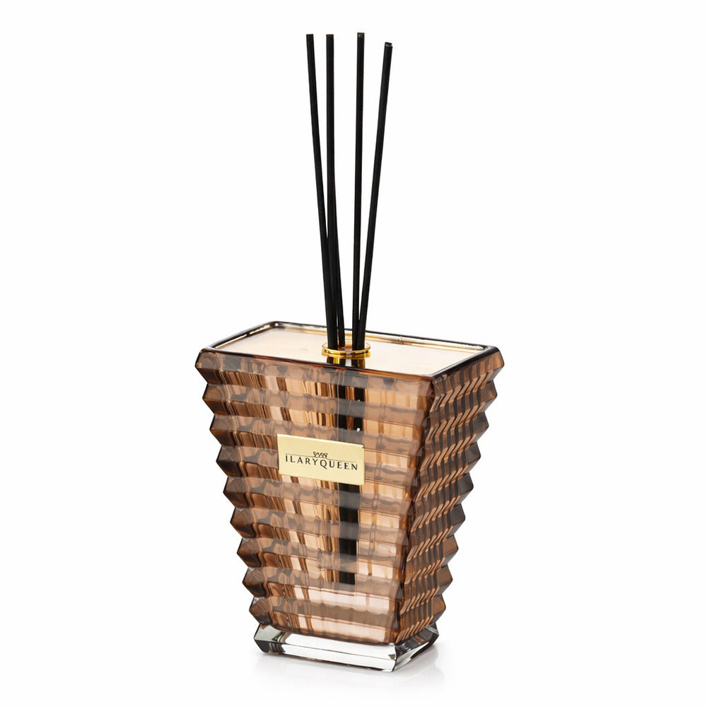 Ilary Queen Diffusore Vetro Tortora Taormina Design 10x13 cm
