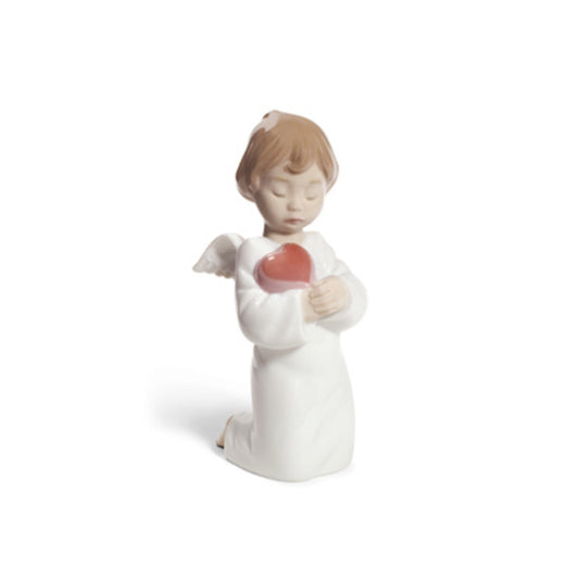NAO by Lladrò - Angelic Love - Porcelain Sculpture 1698