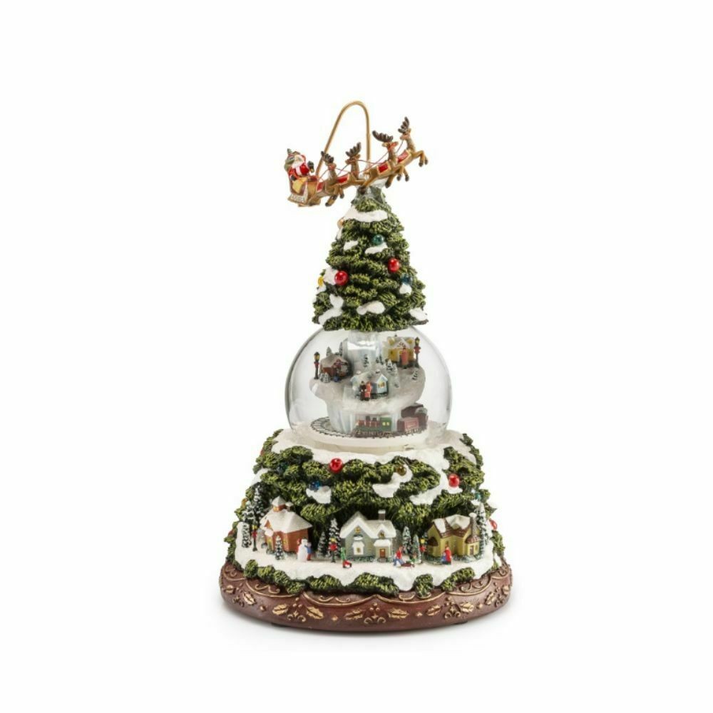 Lamart Carillon H34x19cm Paesaggio Illuminato E Melodia A Batterie NataleLamart Carillon H34x19cm Paesaggio Illuminato E Melodia A Batterie Natale