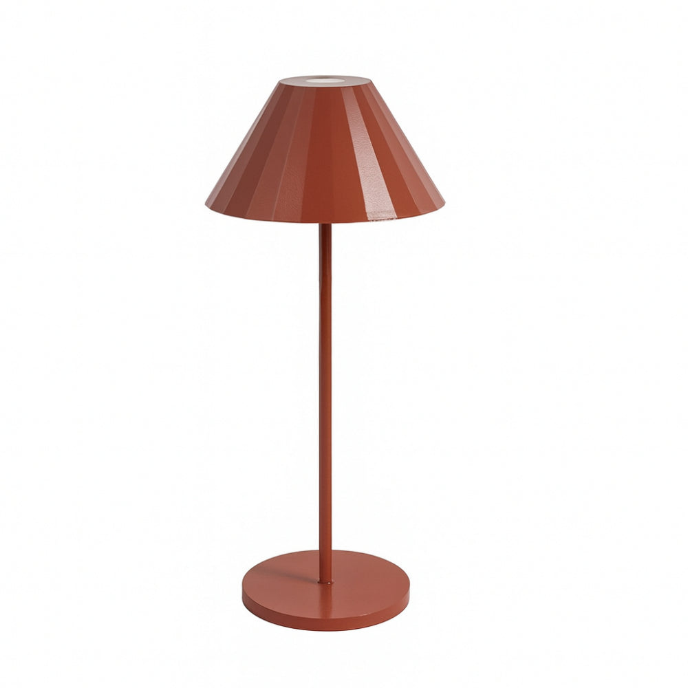 Lampada LED Lucignola Palais Royal in terracotta H35 cm