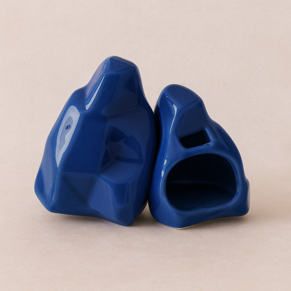 Macrì Diffusore Porcellana Capodimonte Faraglioni 11x14cm Blu