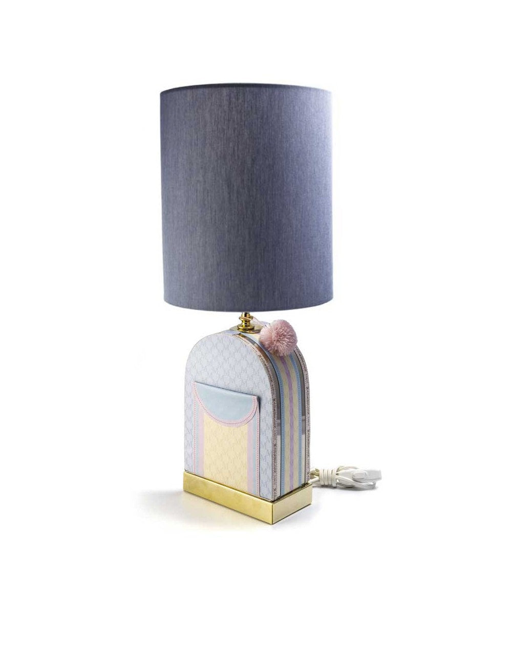 Madrhélen Paris Lampada da Tavolo Moderna " Zainetto " Linea Backpack H.60cm