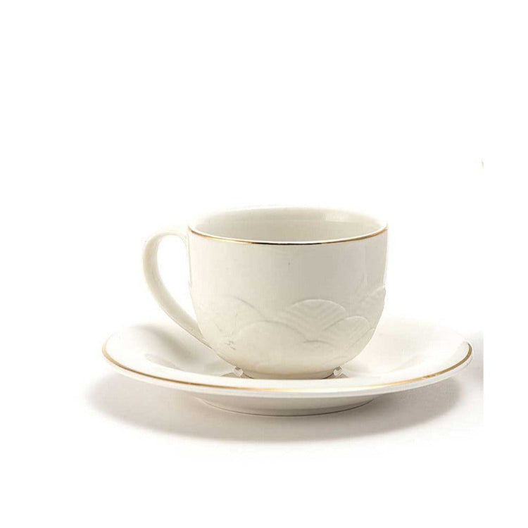 Madrhélen Paris Set 6 Tazzine in Porcellana bianca Linea Home 12x6cm