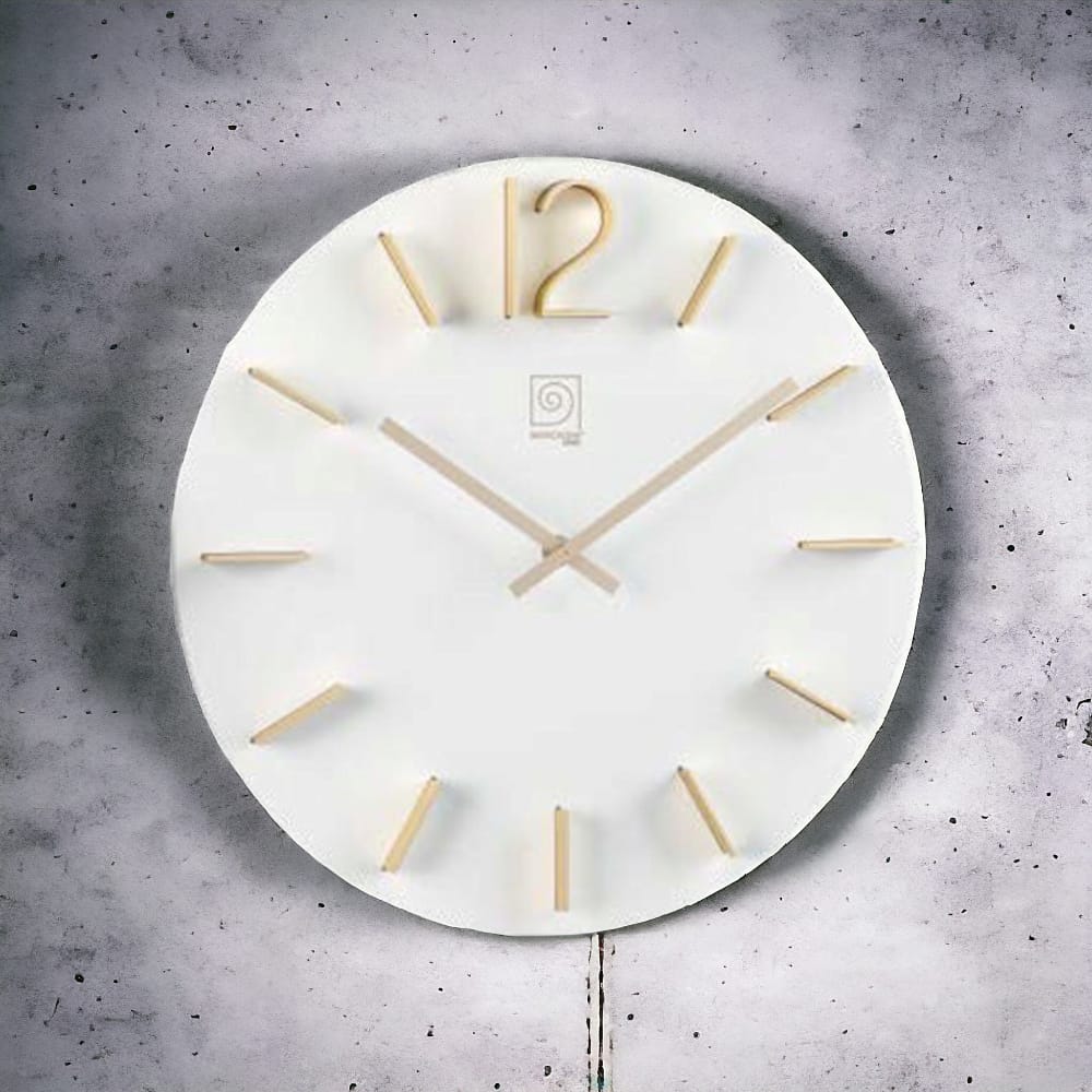 Orologio da parete il legno Esagonale 73x73x5 cm con numeri intarsi Orologio da parete il legno Esagonale 73x73x5 cm con numeri intarsi