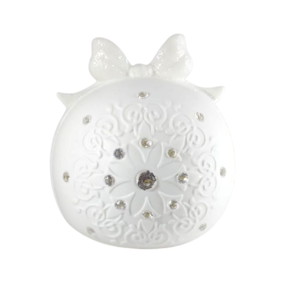 Mascagni Sfera Merry Christmas ø15cm Led Decorativo Luci Natale Natalizio C1481