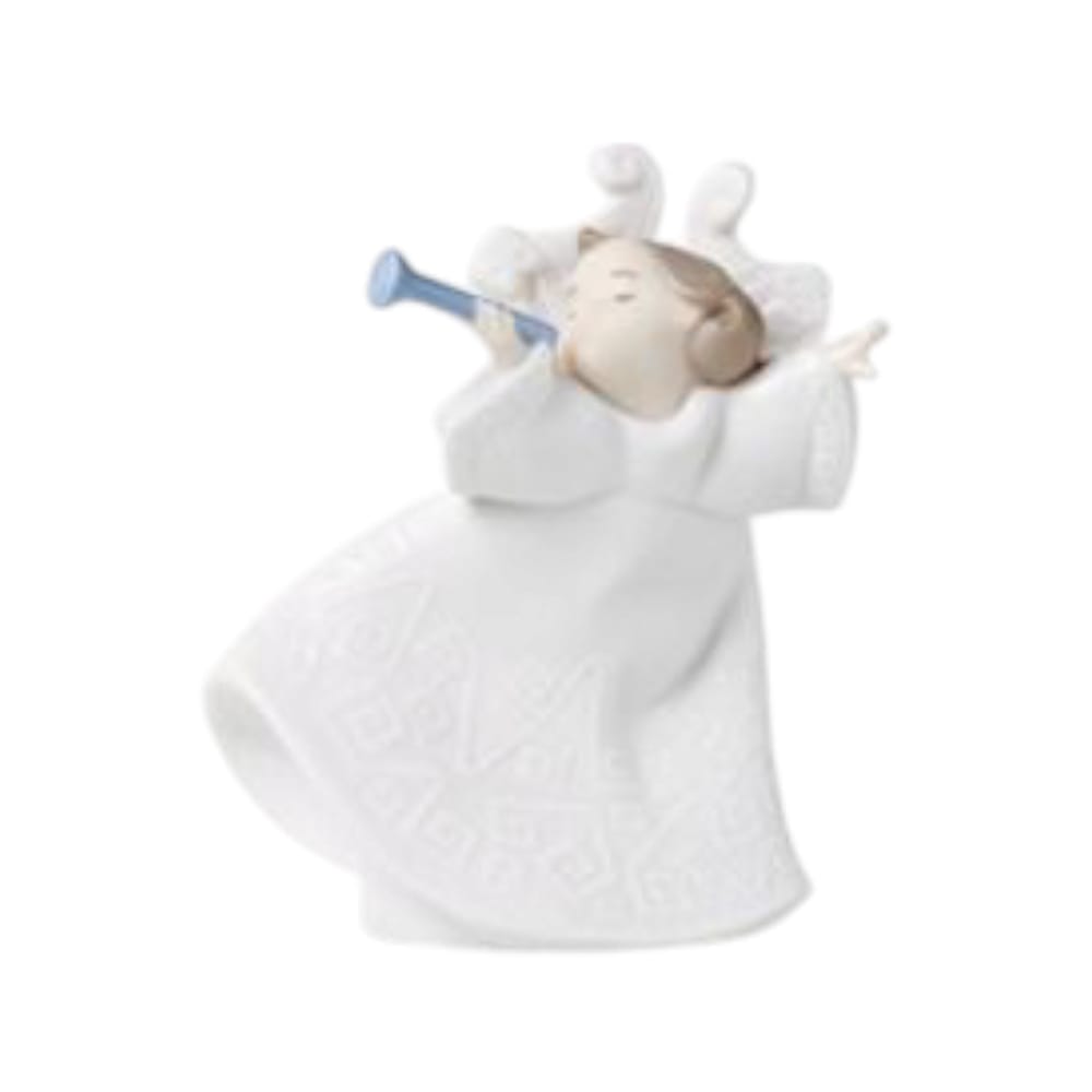 NAO by Lladrò - Angelo Melodia di Ottone 02001533 - Scultura in Porcellana
