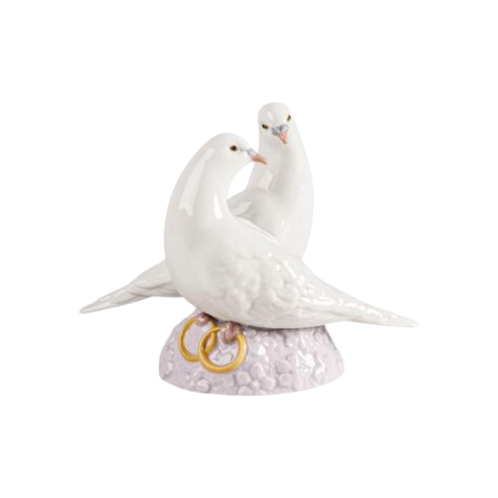 NAO by Lladrò - Colombe dell’Anniversario 02001931 - Scultura in Porcellana