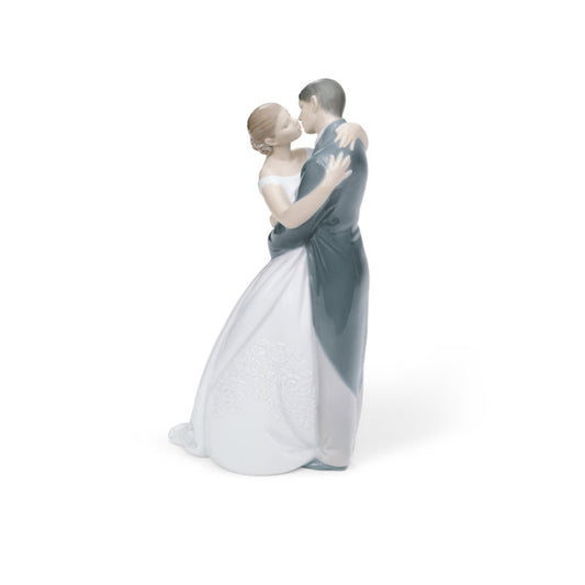 NAO by Lladrò - Un Bacio per Sempre - Scultura in Porcellana