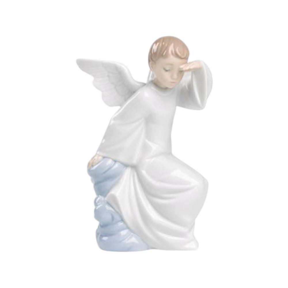 NAO by Lladrò - Vegliando su di Te 02001597 - Scultura in Porcellana Angelo