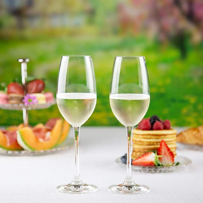 Nachtmann Set 4 Bicchiere Champagne Vetro Trasparente Degustazione Wine Glass