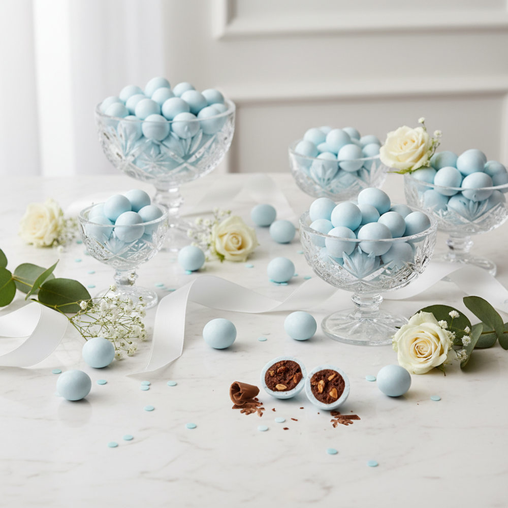 Papa Confetti Cuor di Cereale Celeste Confetti 700 g