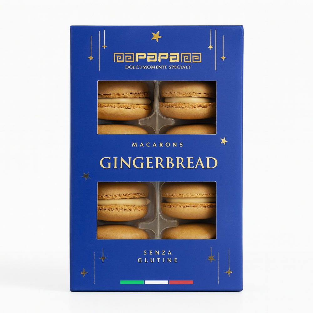 Papa macarons gingerbread senza glutine 12 pezzi 168 g
