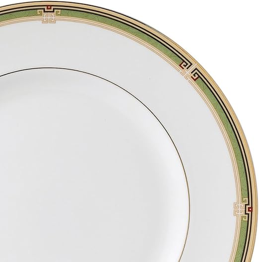 Piatto Wedgwood Oberon 27 cm in Bone China decorato