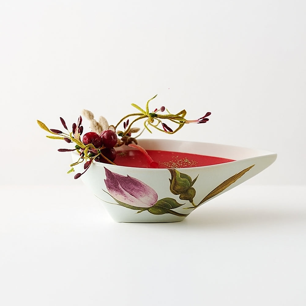 Porta candela in porcellana bianca Ceramiche Viva 13x9 cm – elegante e luminoso