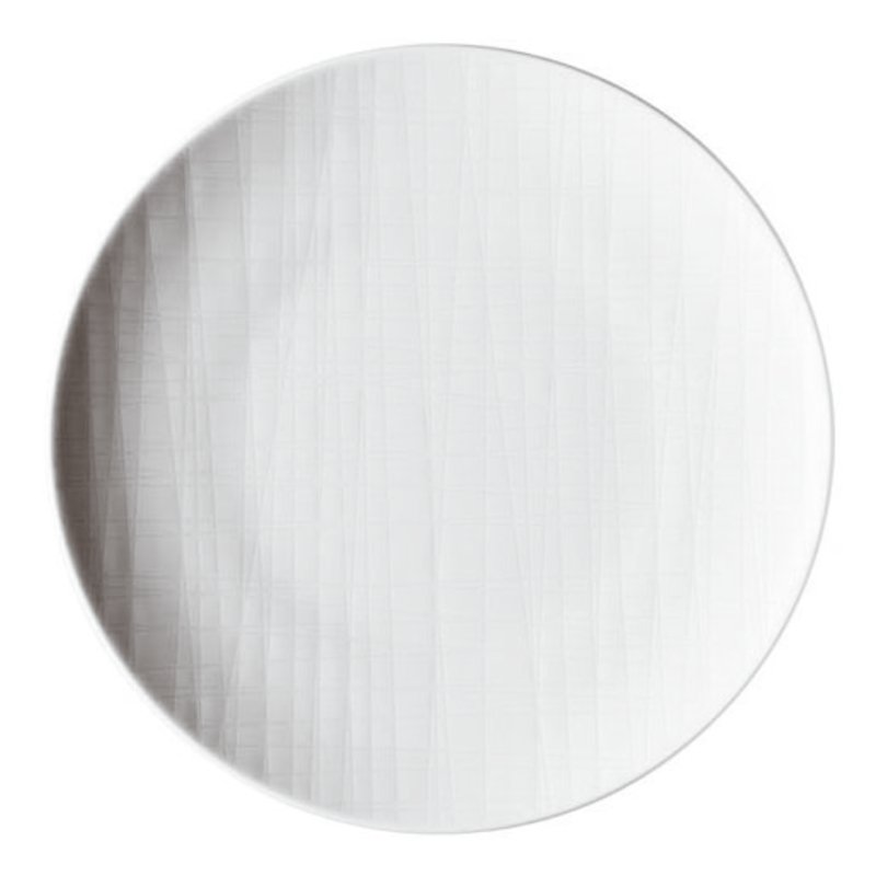Rosenthal Piatto Dessert Porcellana Bianco Mesh 19cm