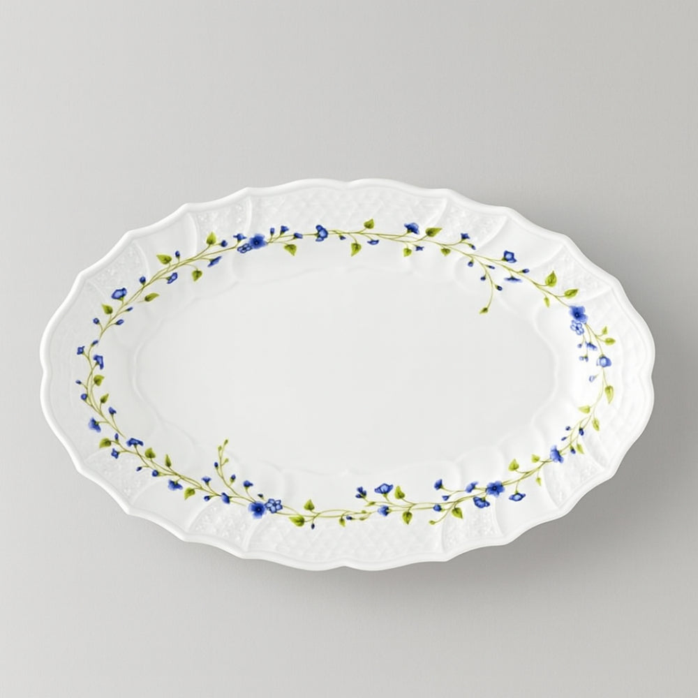 Rosenthal St Petersburg piatto ovale porcellana 35 cm