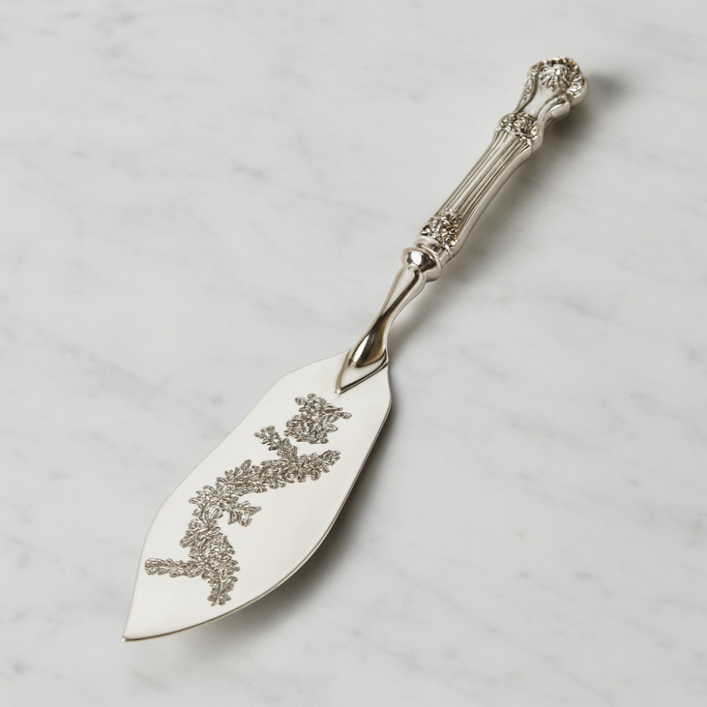 Royal Family Pala Dolce Sheffield Argento Inglese 30 cm