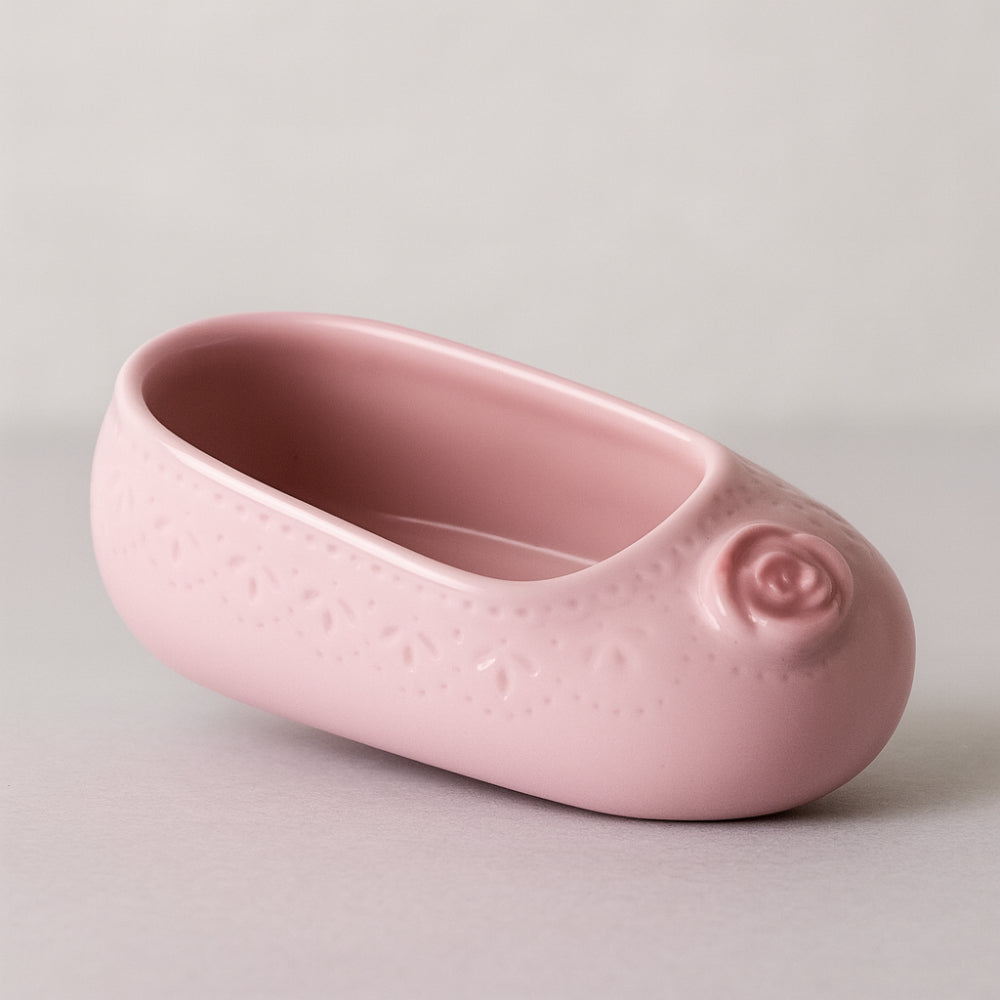 Scarpina in porcellana Nao bimba da collezione 5 cm