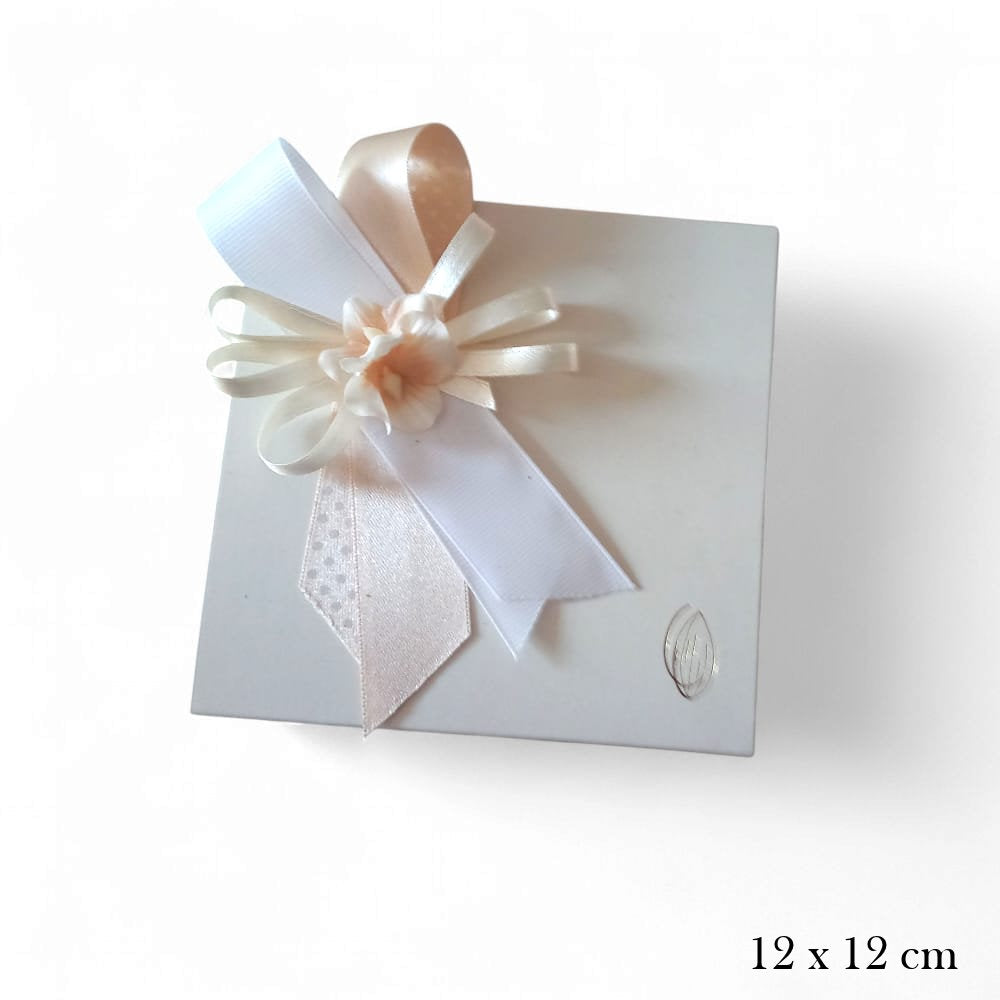 Scatola Green Panna 7/12/20 cm con Confetti e Carta Semi (Min.20pz