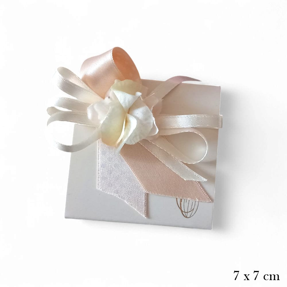 Scatola Green Panna 7/12/20 cm con Confetti e Carta Semi (Min.20pz