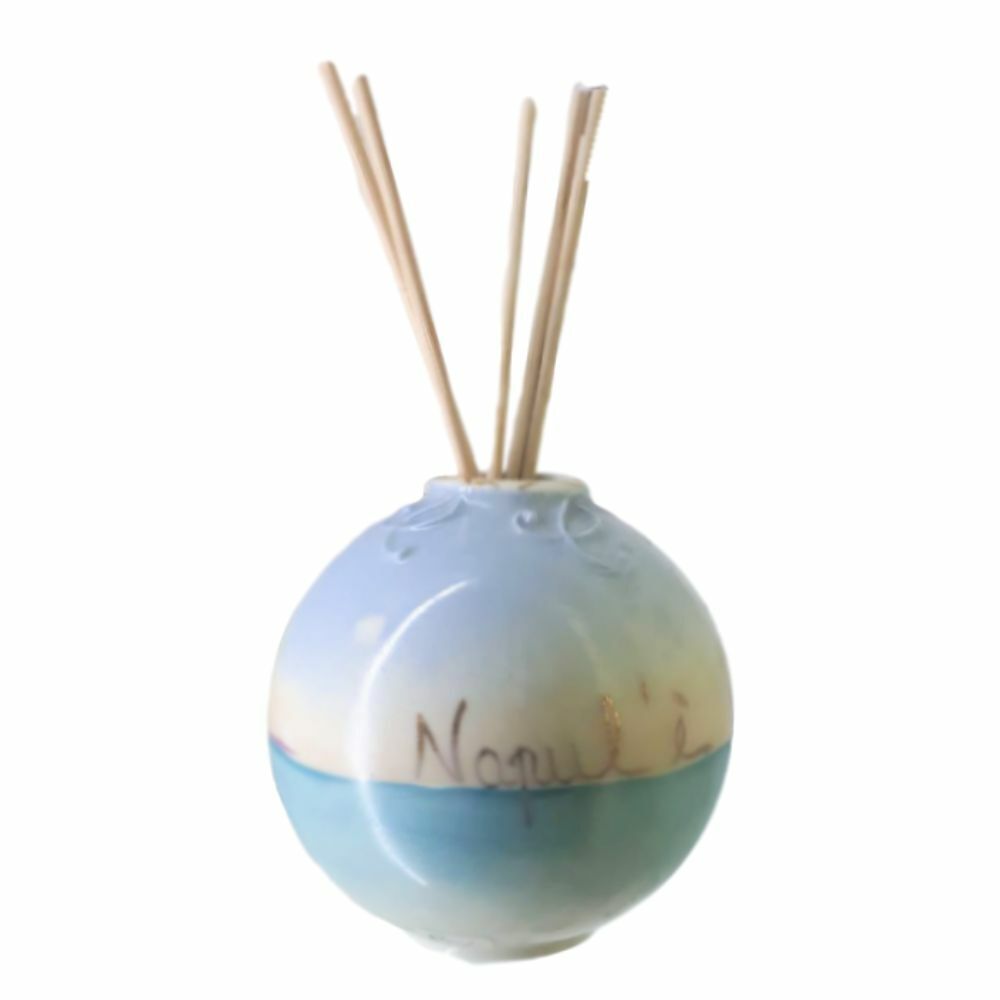 Ser Diffusore D' Aromi Sfera Napoli Napul'è 9cm Made In Italy Porcellana Profumo